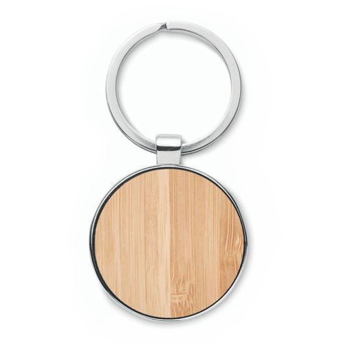 Sleutelhanger bamboe rond - Afbeelding 2